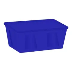 GENERICO - Caja Multiuso de Plástico 30 Litros Sin Tapa y Compacta
