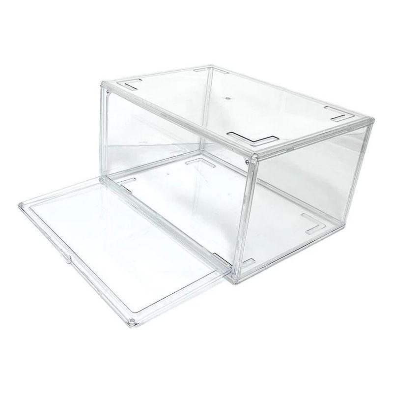 GENERICO - Caja Organizadora Transparente para Zapatillas Pack 3u