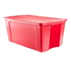 GENERICO - Caja Organizadora Plástica con Tapa 75 Litros para Almacenaje