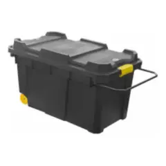 GENERICO - Caja Organizadora con Ruedas Capacidad 150 L Plástico Durable