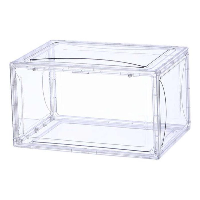 GENERICO - Organizador Transparente para Zapatos con Tapa - 6 Pcs