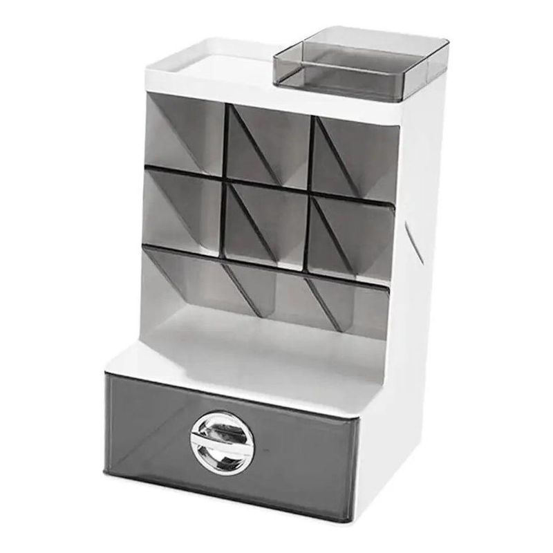 GENERICO - Organizador Multifuncional para Escritorio Platino 25 cm