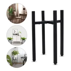 GENERICO - Soporte Desmontable para Plantas de Hierro Ajustable y Elegante