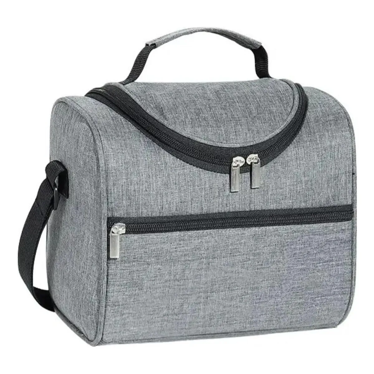 GENERICO - Lonchera Térmica Multifuncional con Bolsillo y Recipiente