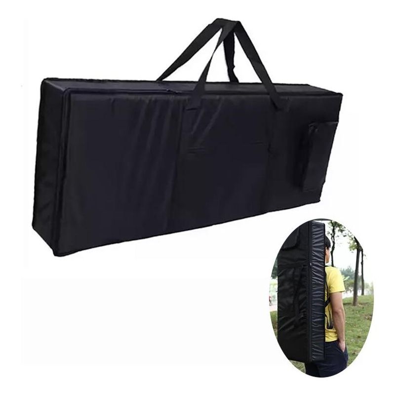 GENERICO - Funda Impermeable para Teclado de 61 Teclas con Bolsillos