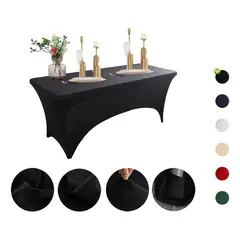 GENERICO - Mantel Elástico 6ft Hipoalergénico para Eventos Especiales
