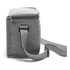 GENERICO - Bolso Térmico Impermeable Rojo Ideal para el Almuerzo