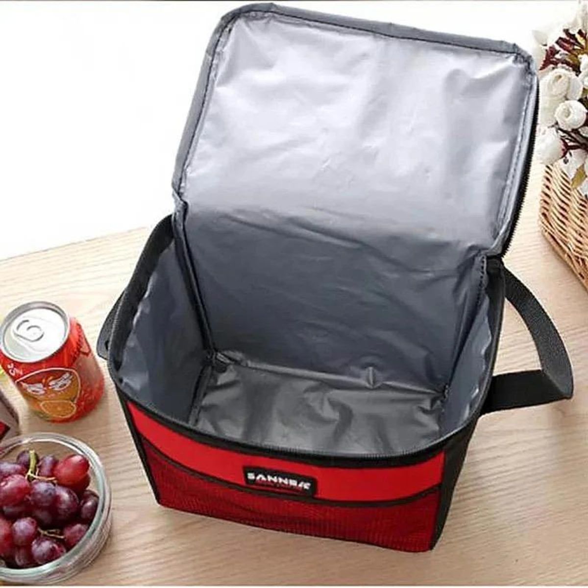 GENERICO - Bolso Térmico para Almuerzo Escolar Aislante y Resistente