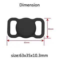 GENERICO - Funda Silicona para Collar Mascotas con Localizador GPS