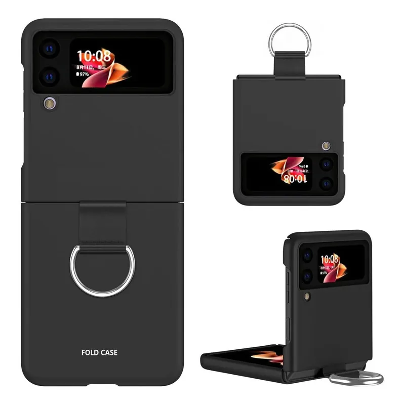 GENERICO - Funda Plegable Protectora con Anillo para Galaxy Z Flip 3