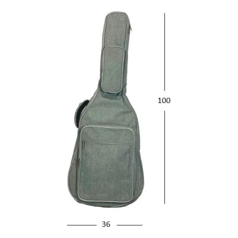 GENERICO - Funda Acolchada para Guitarras Eléctricas Sólidas y Seguras