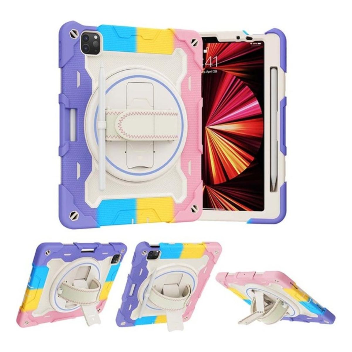 GENERICO - Funda Antichoque con Soporte para Tablet Lenovo M10 101