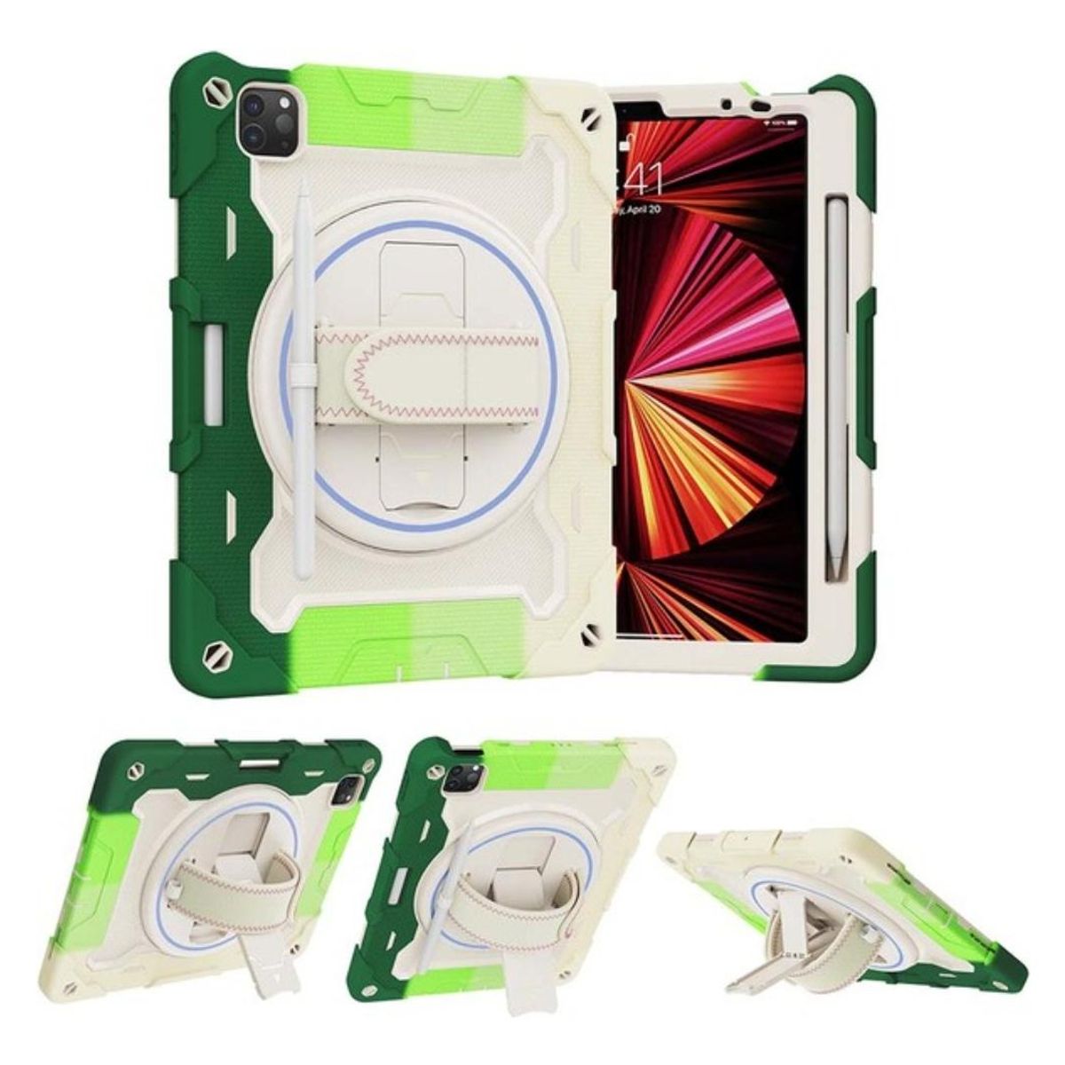 GENERICO - Funda Antichoque con Soporte para Tablet Lenovo M10 101