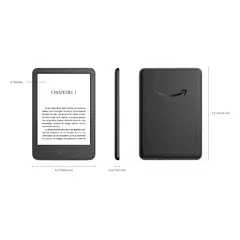 GENERICO - Funda protectora magnética para Kindle 6 con agarre