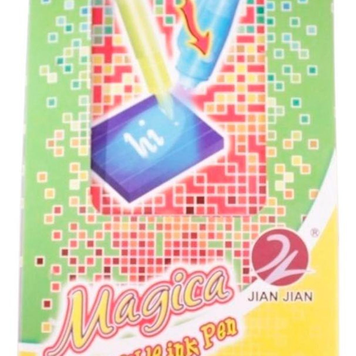 GENERICO - Lápices Mágicos Invisibles 20 Colores con Luz UV