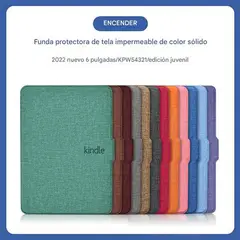 GENERICO - Funda Impermeable de Microfibra para Protección de Kindle