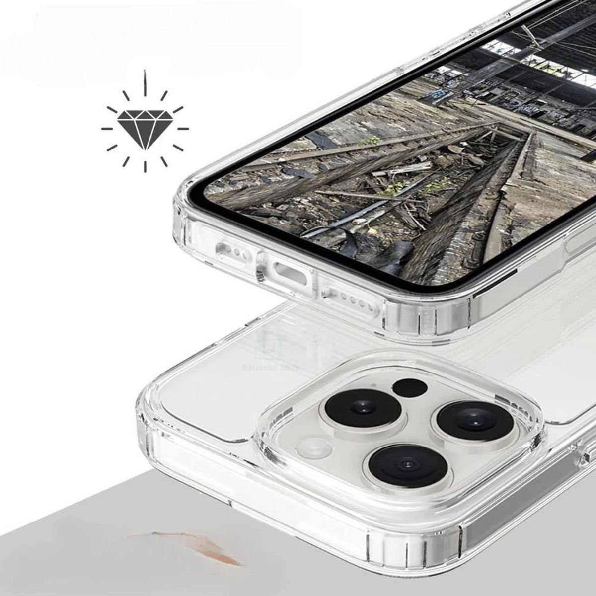 GENERICO - Funda Protectora Magnética y Lámina de Privacidad para iPhone