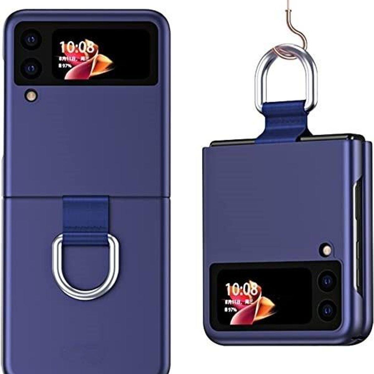 GENERICO - Funda Plegable de Policarbonato para Samsung Galaxy Z Flip 3