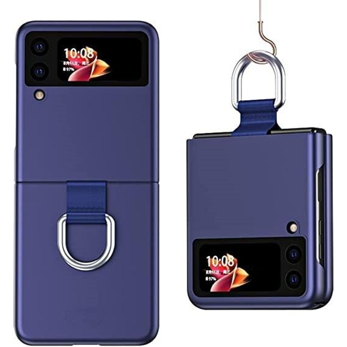 GENERICO - Funda Plegable de Policarbonato para Samsung Galaxy Z Flip 3