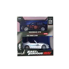 JADA TOYS - Pack Rapido y Furioso Jada 1:32 Volkswager Jetta / Honda S2000