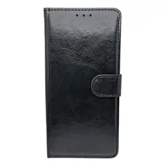 GENERICO - Funda Antishock Negra con Tapa para Xiaomi Redmi 13C