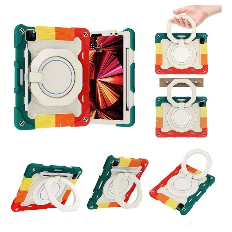 GENERICO - Funda Antishock Giratoria con Soporte para Tablet Samsung 87