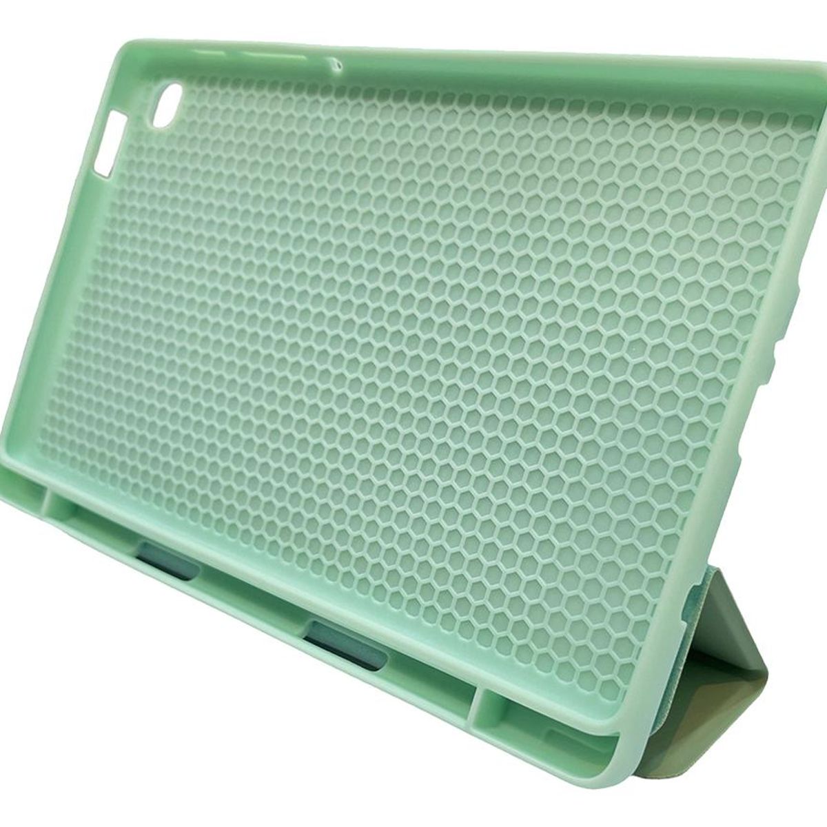 GENERICO - Funda Protectora Plegable para Samsung Tab A7 Lite Verde