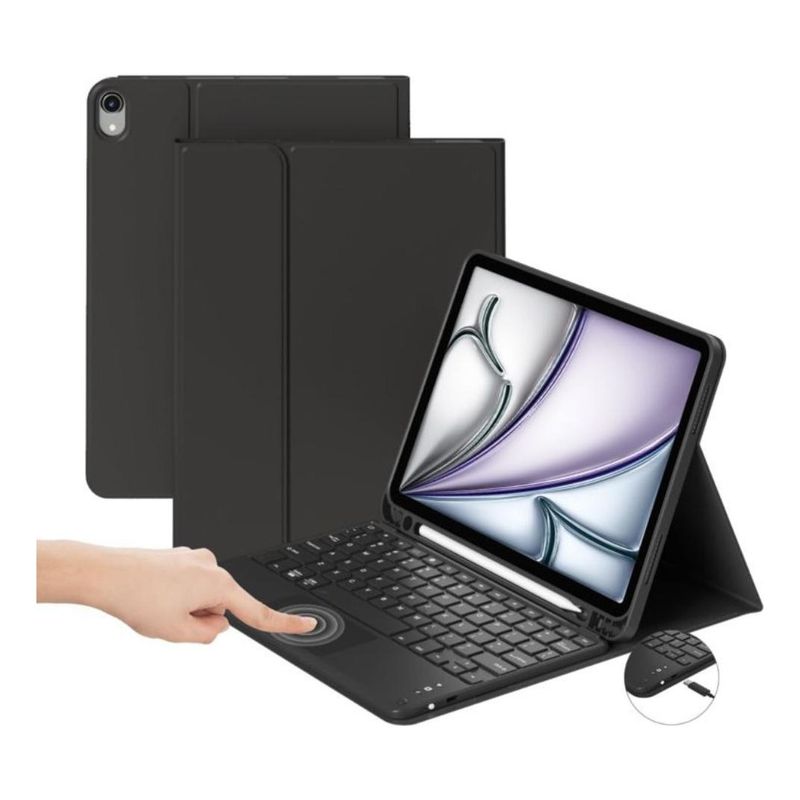 GENERICO - Funda y Teclado Bluetooth con Soporte para Apple Pencil