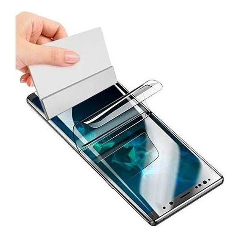 GENERICO - Funda Transparente Silicona Flexible con Lamina Hidrogel S24 FE
