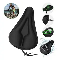 GENERICO - Funda Acolchada Impermeable para Sillín de Bicicleta 3D