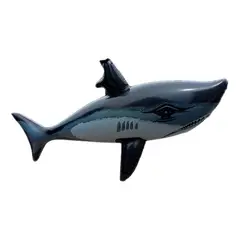 GENERICO - Flotador Inflable de Tiburón para Diversión en la Piscina