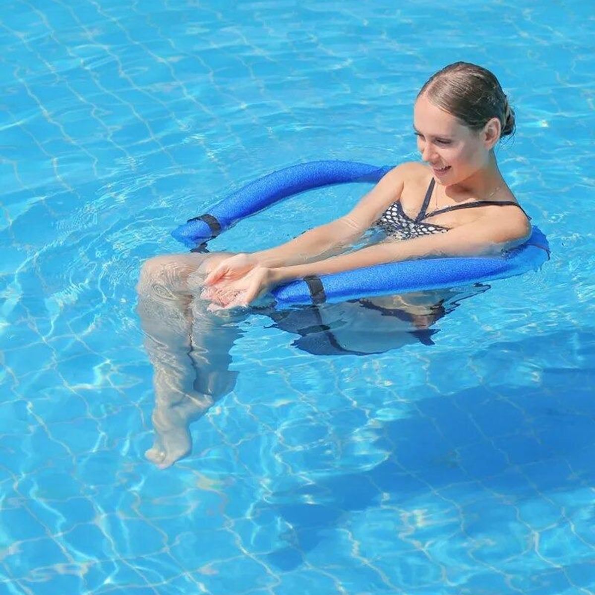 GENERICO - Fideo Flotador de Espuma para Aprender a Nadar en Piscina