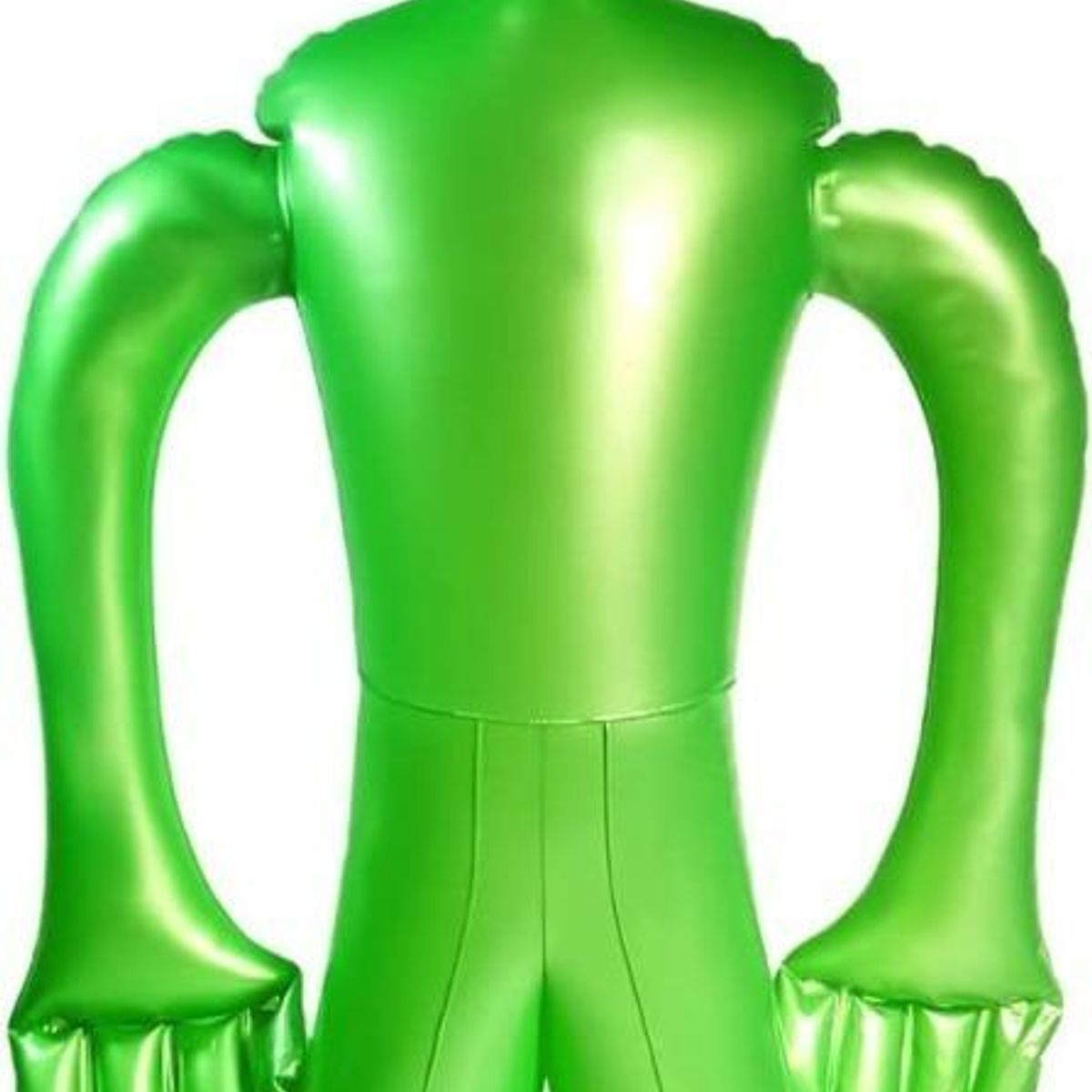GENERICO - Alien Inflable Verde de 90 cm para Decoración Divertida