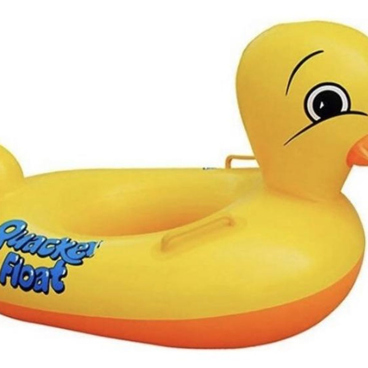 GENERICO - Flotador Inflable Pato Amarillo para Diversión Infantil