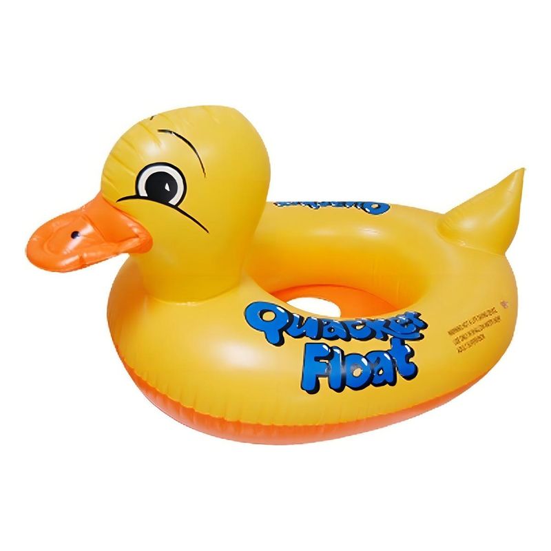 GENERICO - Flotador Inflable de Pato para Bebé con Asas Seguras
