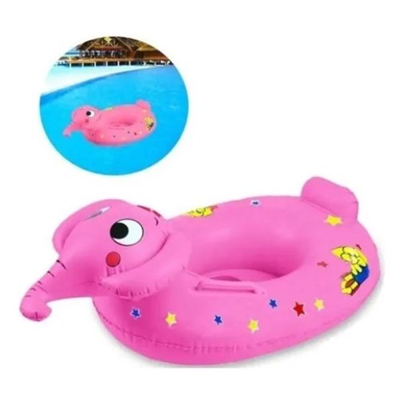 GENERICO - Divertido Pack 2 Flotadores Infantiles de Animales 70x55 cm