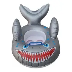 GENERICO - Flotador Inflable de Tiburón para Bebés en la Piscina