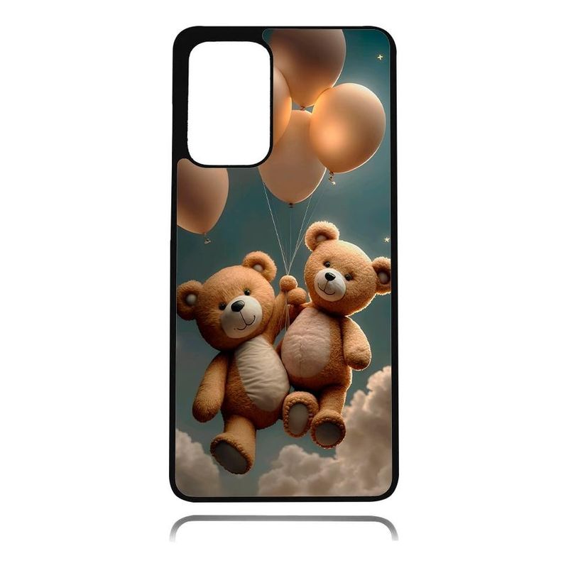 GENERICO - Funda Protectora Colorida con Diseño Osito para Celulares