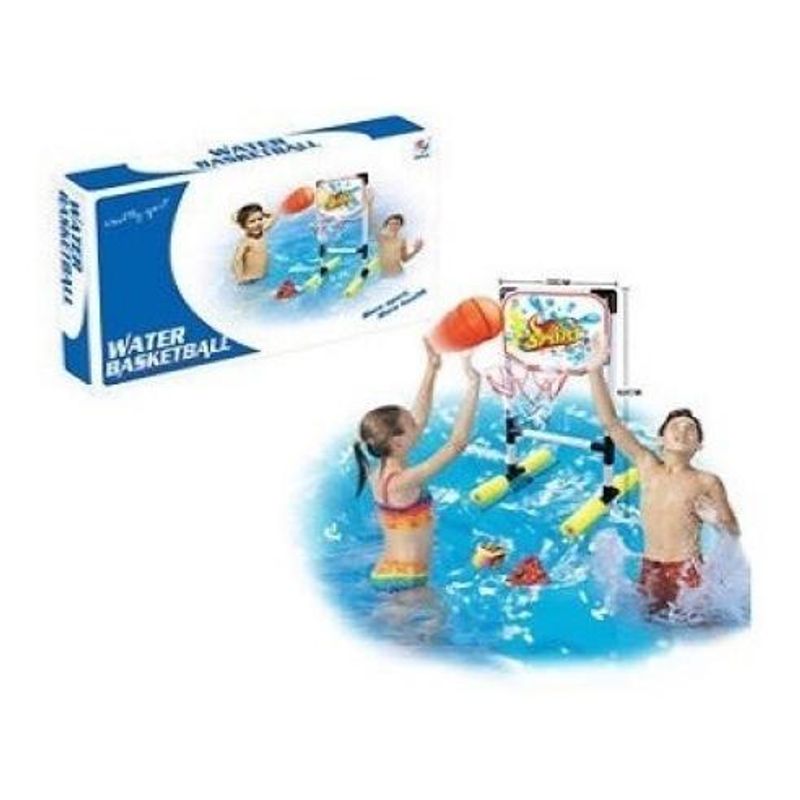 GENERICO - Diversión Acuática Juego Inflable de Arco y Basquetball