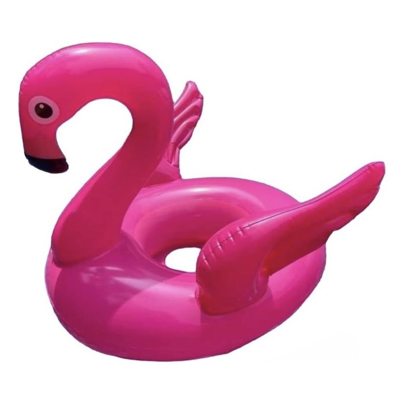 GENERICO - Flotador Inflable de Flamenco Rosa para Niños de 1 a 5 Años