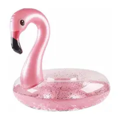 GENERICO - Flotador Inflable Flamenco Colorido 70cm para Diversión