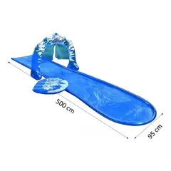 GENERICO - Pista Deslizante Acuática Inflable para Diversión Sin Fin