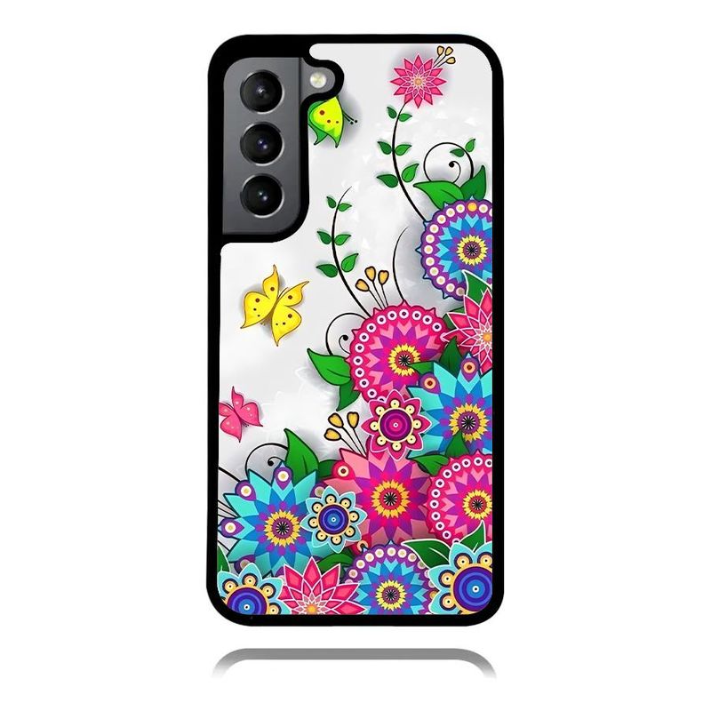 GENERICO - Funda Antigolpes Metálica para Samsung S21 FE con TPU