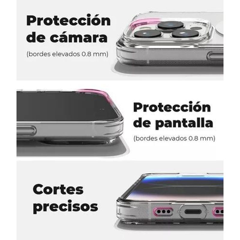 GENERICO - Carcasa Transparente Magsafe Antigolpes para iPhone 14 Pro Max