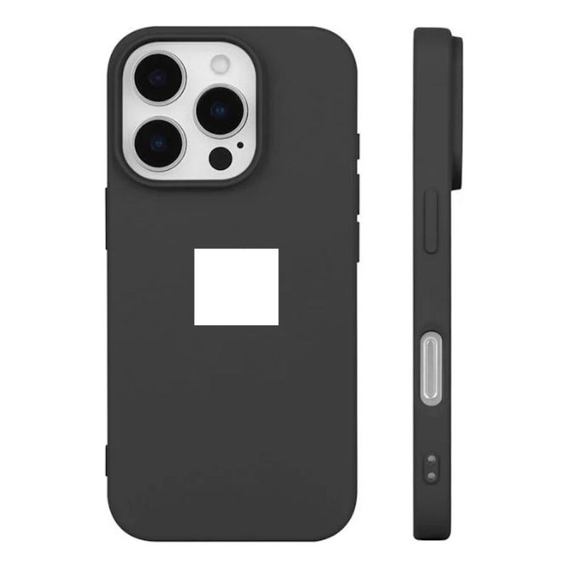 GENERICO - Funda de Silicona Líquida con Logo para iPhone 16 Pro