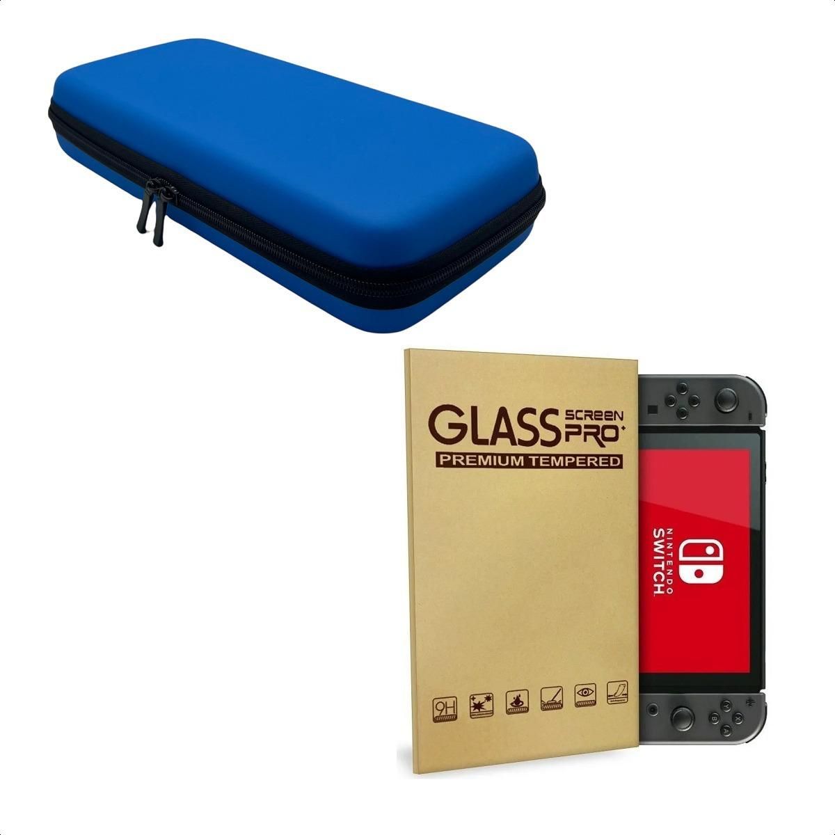 GENERICO - Bolso Protector para Nintendo Switch con Almacenamiento y Lamina