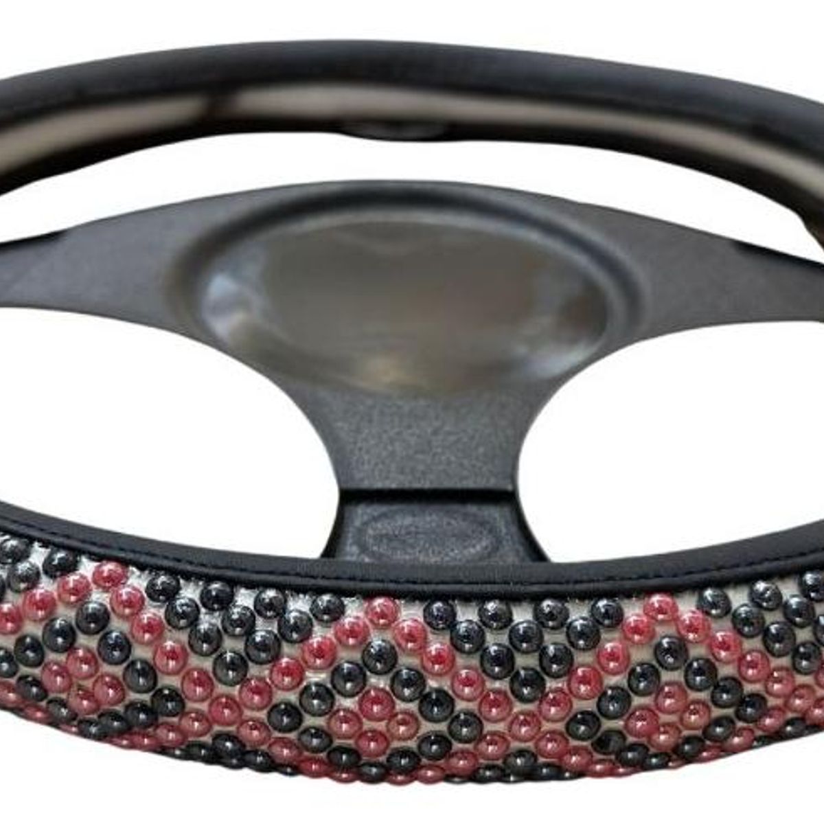 GENERICO - Cubre Volante Brillante de Perlas para Autos Estilo Único