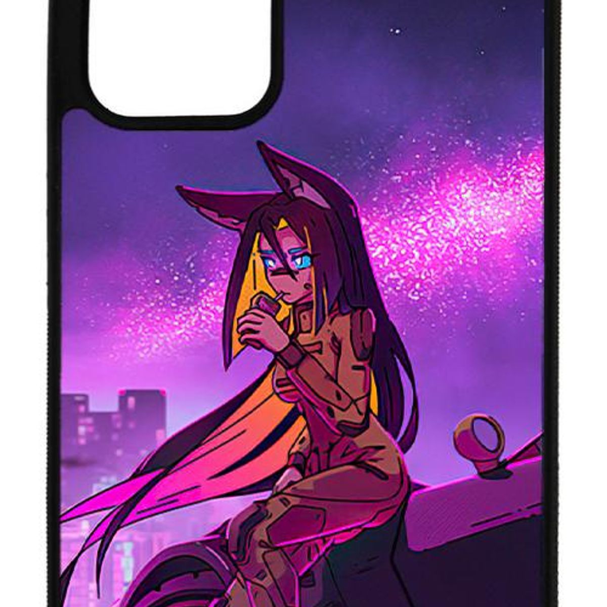 GENERICO - Funda Antideslizante de TPU y Aluminio para VIVO Y16