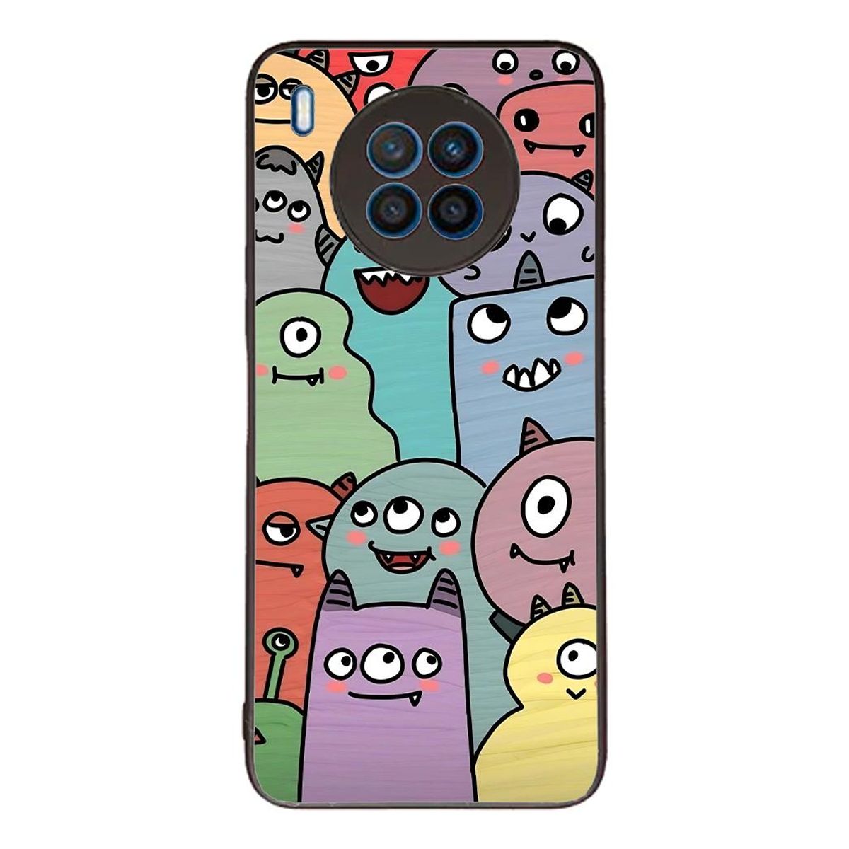 GENERICO - Funda Antideslizante de TPU y Aluminio para Huawei Y9A