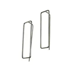 TAETHAI - Aros de plata 925 colgantes rígidos